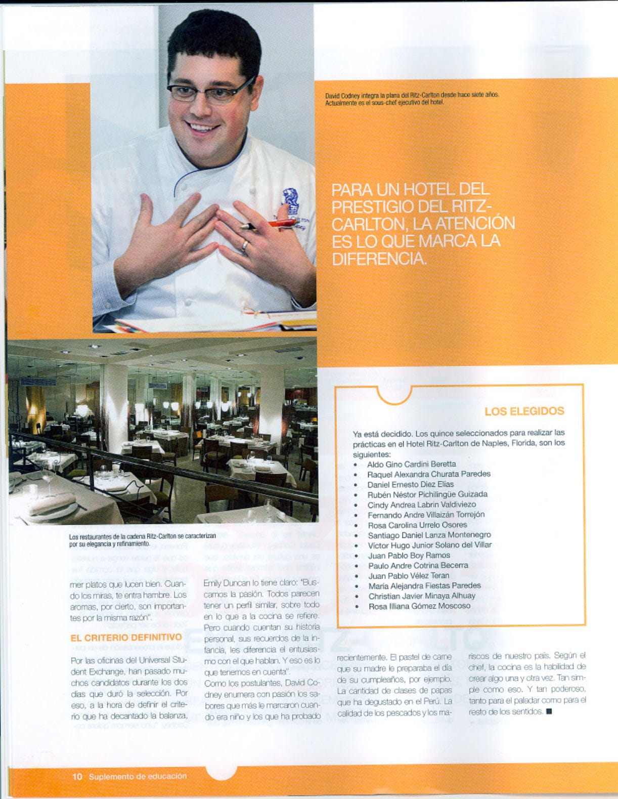 USE en Revista Cosas — Revista Cosas, 11/02/2010 (página 3 de 3)